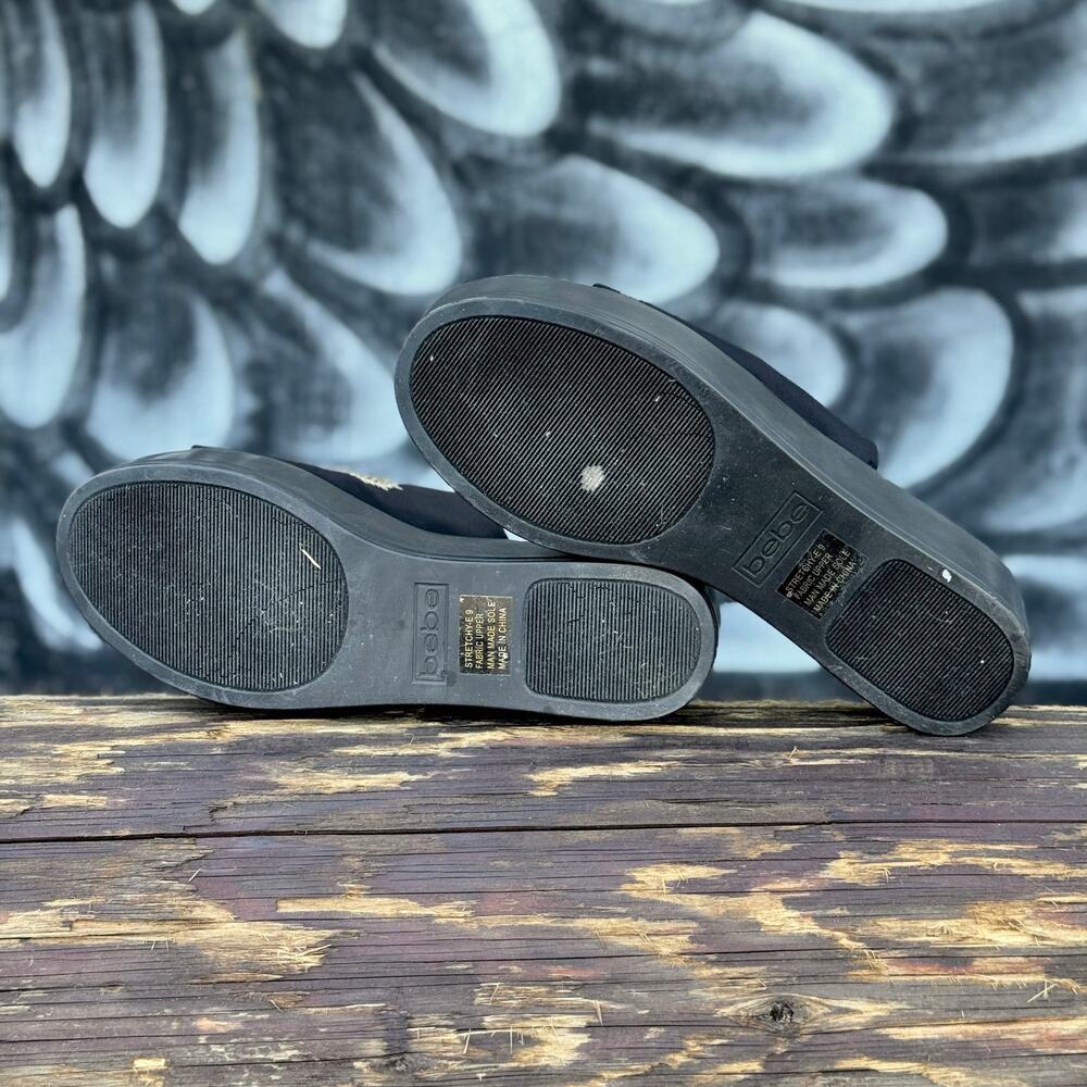 Y2k Bebe Dragon Platform Slides Size 9 - image 6